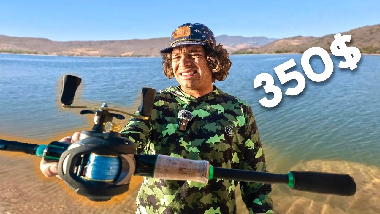 Pesca con la Ca&ntilde;a y Carrete m&aacute;s Baratos del Mundo! (Solo $350 Pesos)