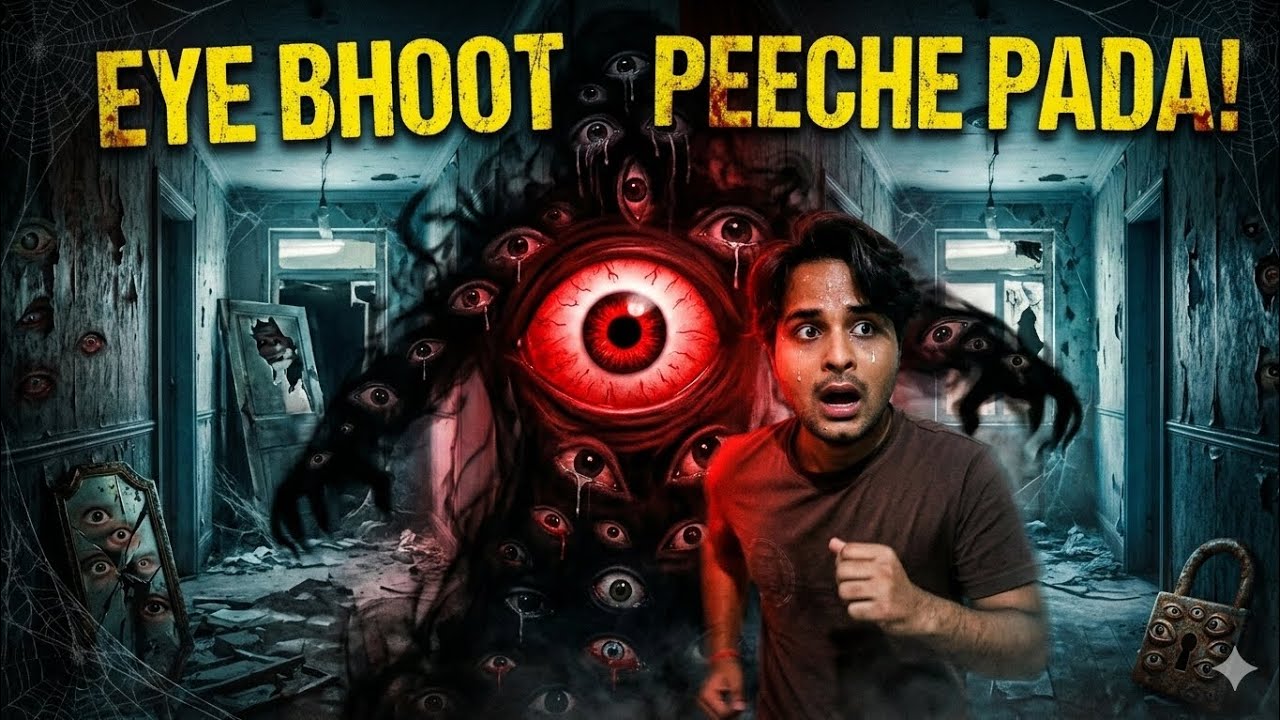 EYE Horror Game: Bhoot Ne Heart Attack De Diya! 😱 | Hindi Gameplay