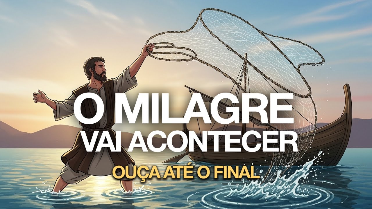 Quando DEUS Manda LANÇAR a REDE: Ouça e Receba Seu Milagre | Galileu Sounds