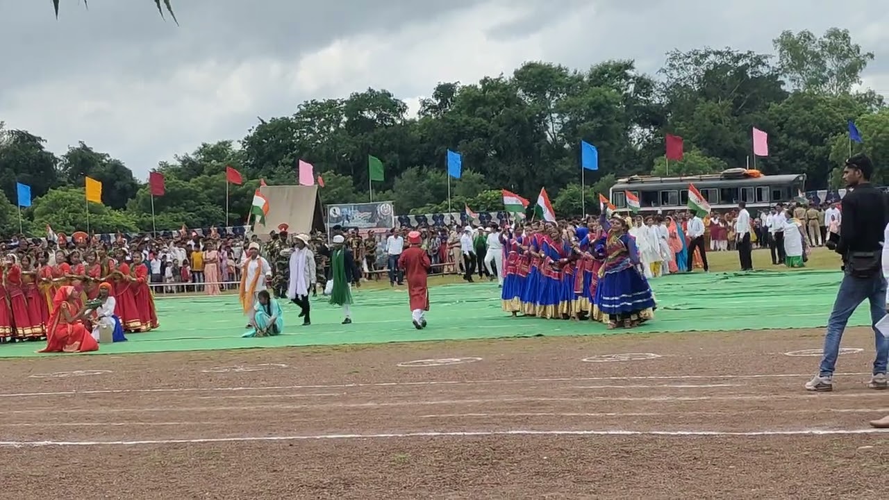 A glorious performance of CM Rise Padma school GWLon precious occasion of independence day #15august