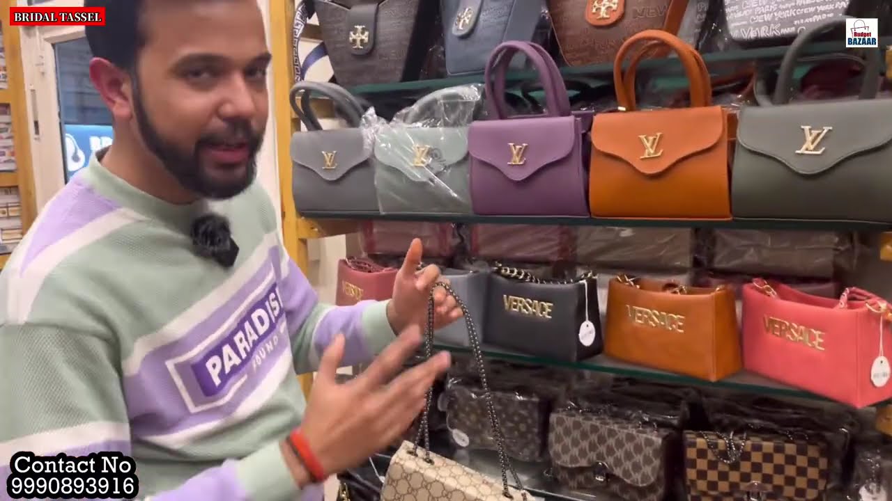 Imported Ladies Hand Bags & Purses Wholesale | Bridal Tassel Laxmi Nagar | Different Designs Purses