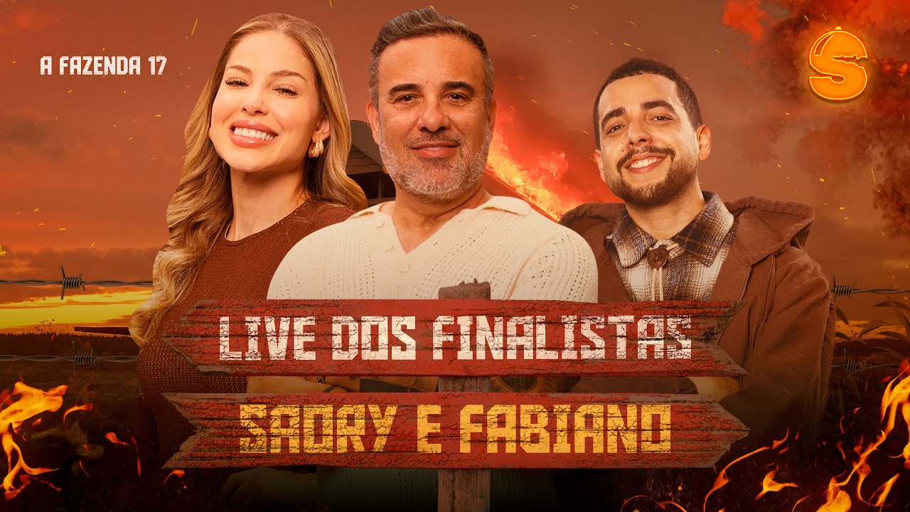 LIVE DOS FINALISTAS: SAORY E FABIANO ESCLARECEM POL&Ecirc;MICAS, TRETAS E ESTRAT&Eacute;GIAS EM A FAZENDA 17!