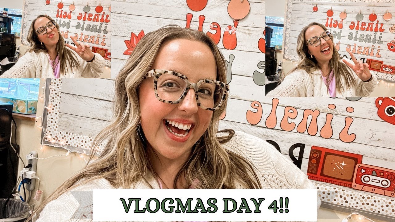 vlogmas day 4!! new glasses, holidays around the world and working at a coffee shop