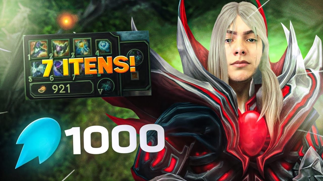 FECHEI 7 ITENS DE VLAD ADC ! 1400 DE DANO EM UMA SKILL!