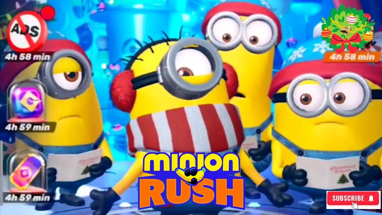 Minion Rush - CHRISTMAS NEW UPDATE Gameplay 