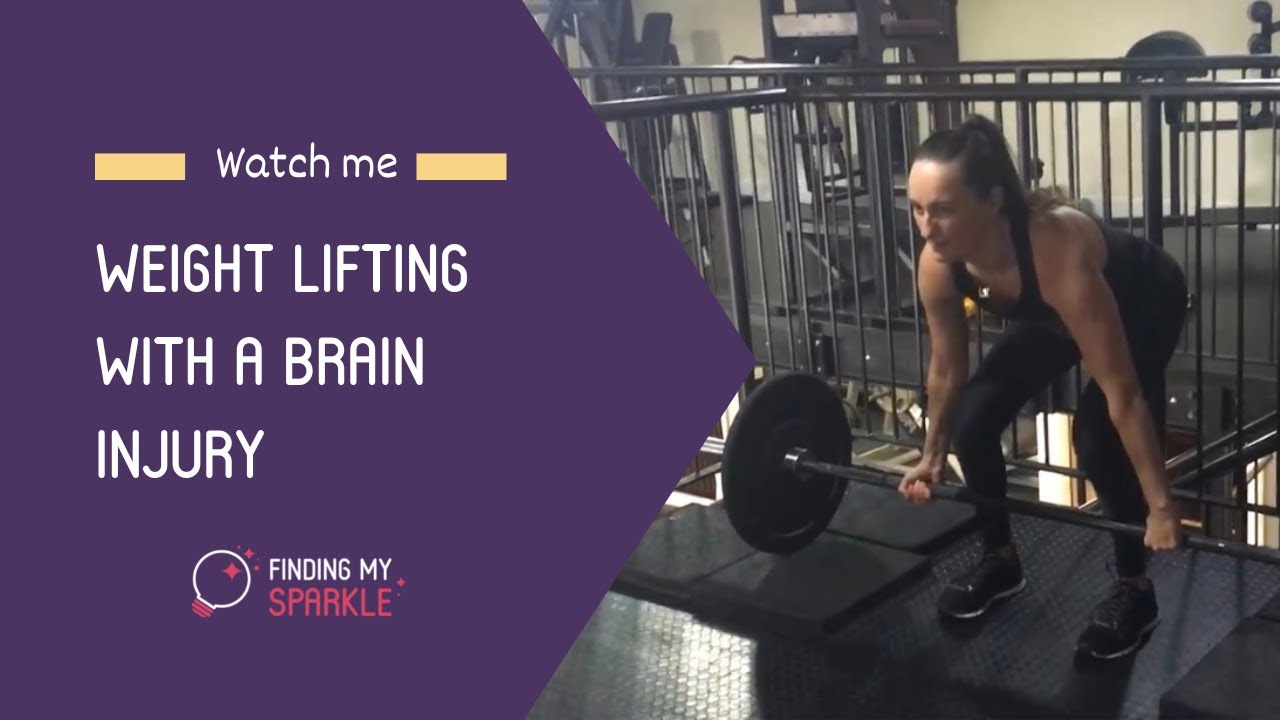 Watch me weight lifting with a brain injury