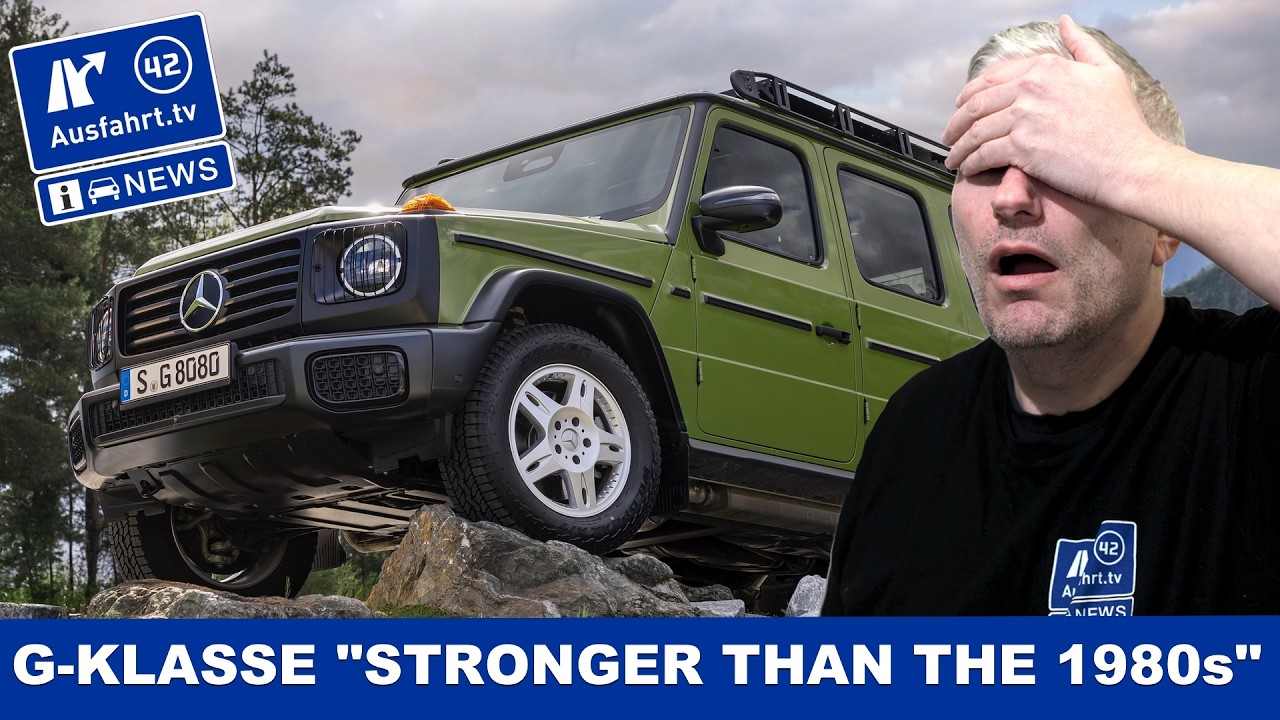 2025 Mercedes-Benz G-Klasse Edition Stronger than the 1980s limitiert auf 460 Stück im Retro Look