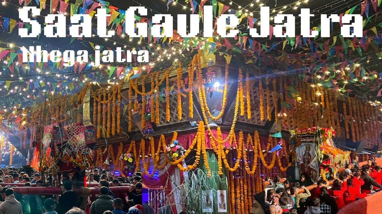 Nhega Jatra: The Ancient Newar Festival of the Seven Villages. #newariculture #nhegajatra #foryou