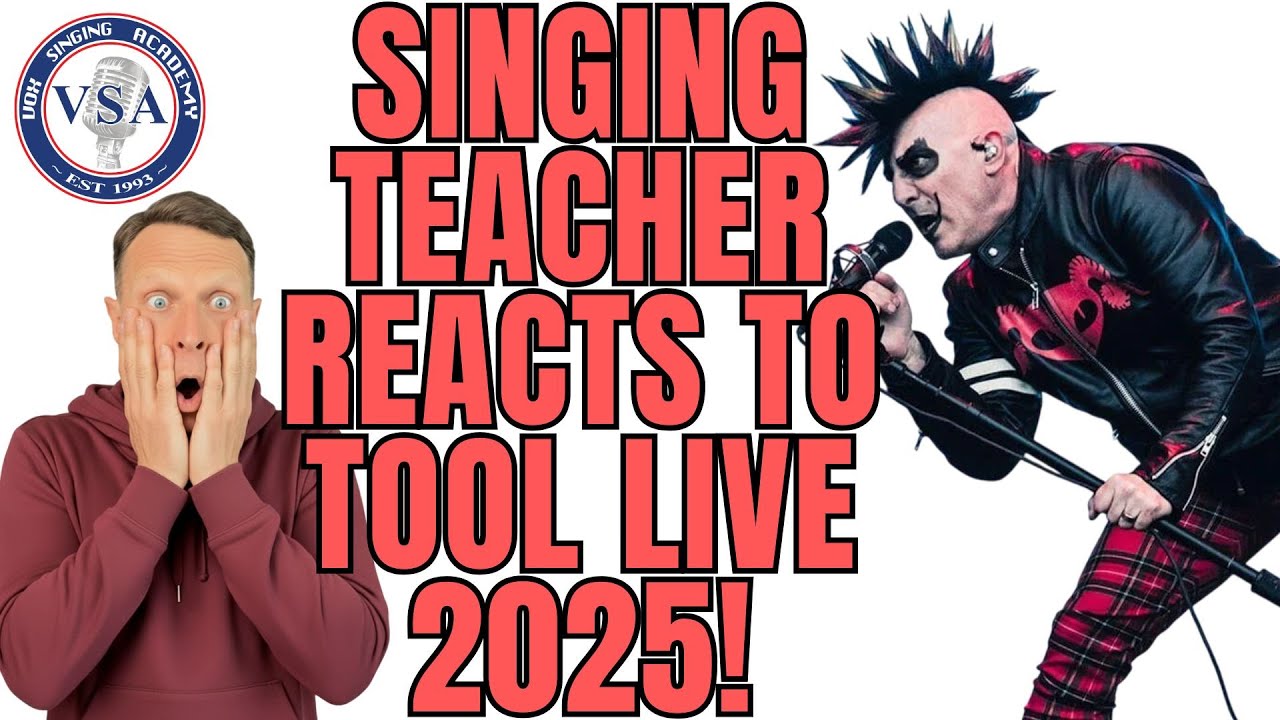 Реакция преподавателя вокала на Tool Live 2025!