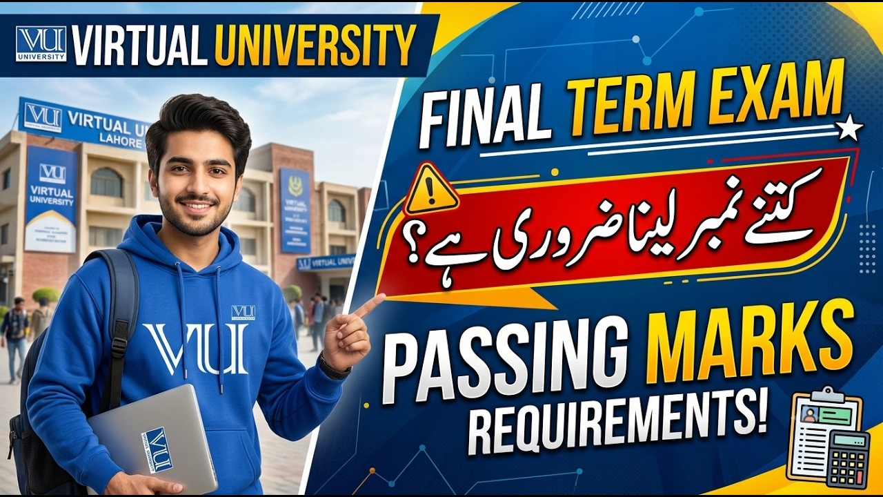 Final Term Exam Passing Marks | Final Exam Pass Karnay kay liyay kitnay number lena zaroori hay