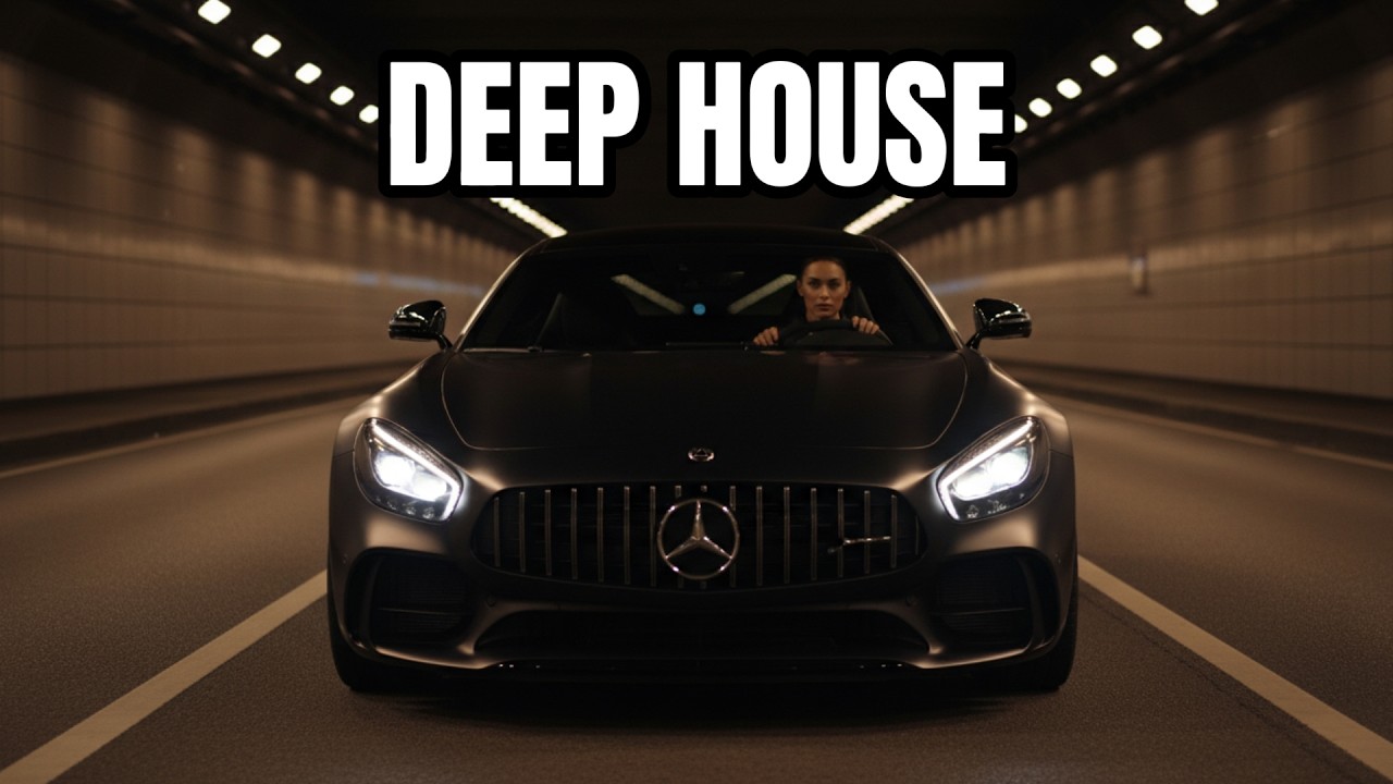 Luxury Night Drive in New York Tunnel | Mercedes-AMG | Deep House Vibes