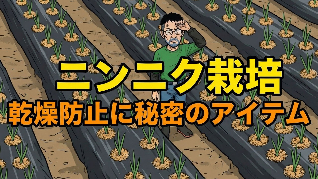 【ニンニク栽培】春に差がつく！2月に絶対やるべき追肥と「秘密の乾燥対策」