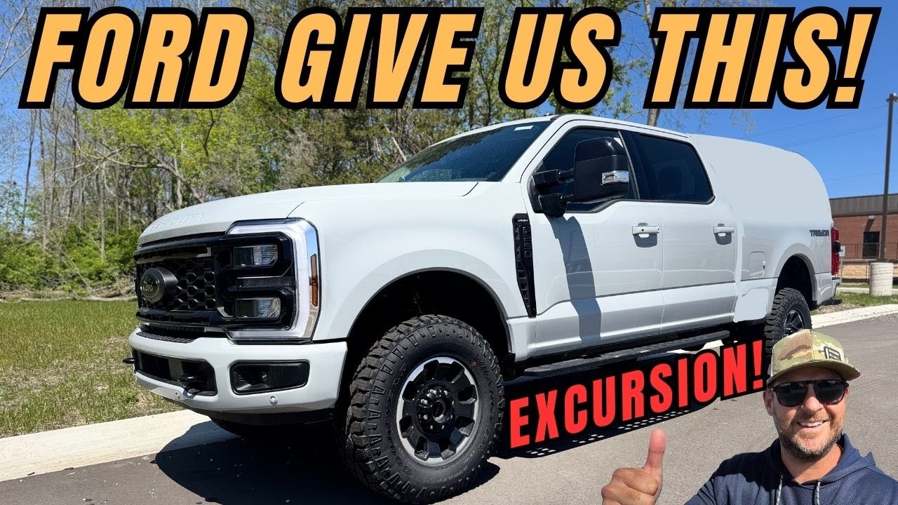 2027 Ford Superduty Excursion Tremor Concept | Ford we want this ASAP