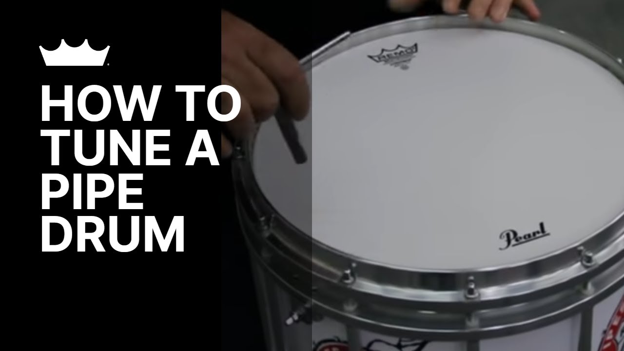 Jim Kilpatrick: Pipe Drum Tuning  | Remo
