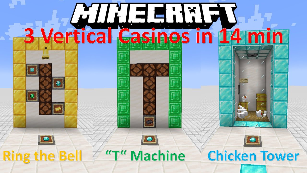 3 Simple Vertical Casinos | Minecraft | RTsWorld
