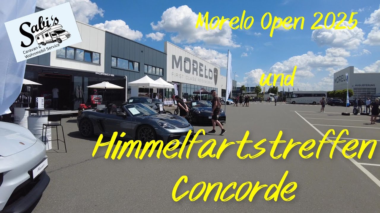 Zu besuch mit guten Freunden bei Morelo Open und Himmelfahrtstreffen Concorde