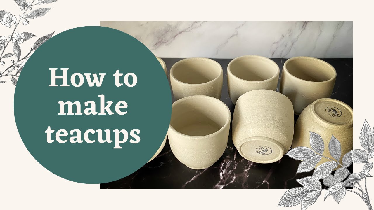 #18. How to throw a tea cup | Handmade Ceramics | #Pottery