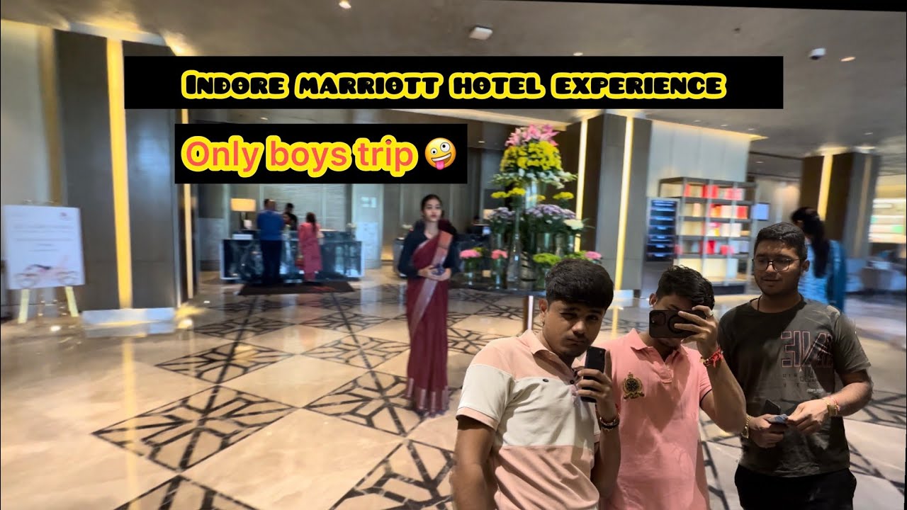 STAYING IN INDORE MARRIOTT HOTEL , POOL MASTI 🙃