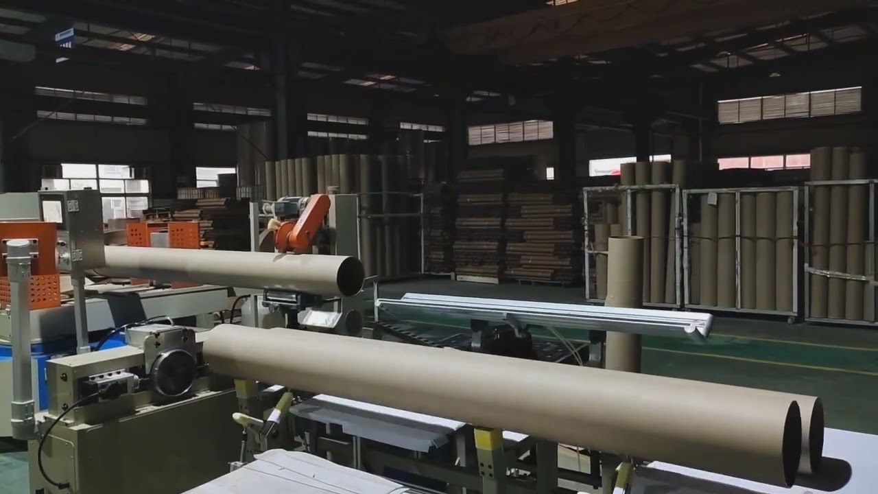 Big diameter high thickness paper tube making machine, Spiral Paper Core Winding Machine