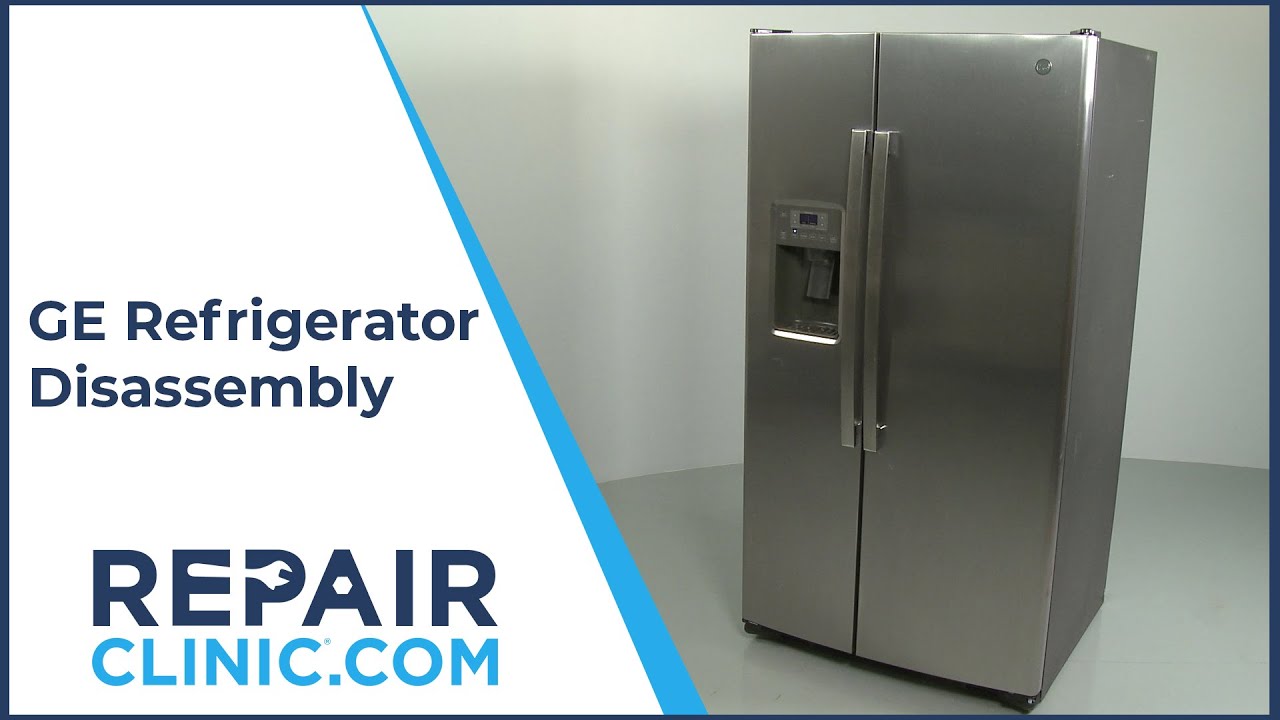 GE Refrigerator Disassembly (Model GSE25GSHPCSS)