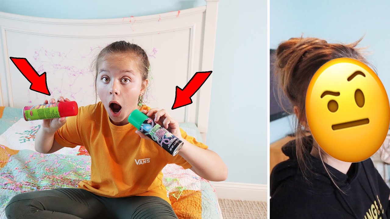 I DESTROYED MY SISTERS BEDROOM WITH SILLY STRING | SORRY IT'S Just JayJay