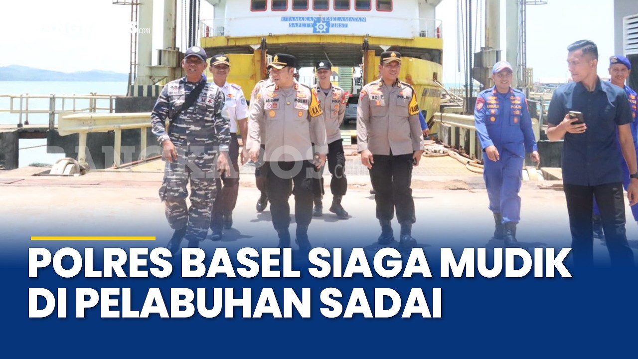 Polres Bangka Selatan Siaga Mudik, Pos Terpadu dan Kapal Penyeberangan Diperiksa Langsung