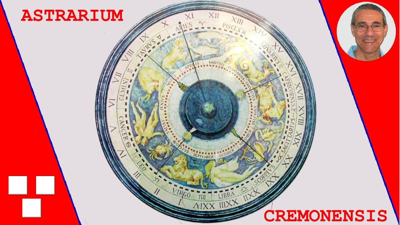 Torrazzo di Cremona - Riproduzione dell'orologio astronomico - parte 8 di 8