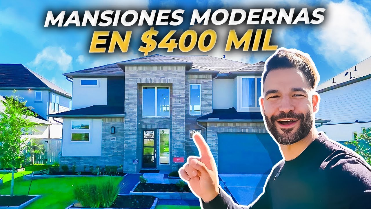 Mansiones MODERNAS en Houston Texas por $400k: ¿Es posible encontrar una en Houston Texas?