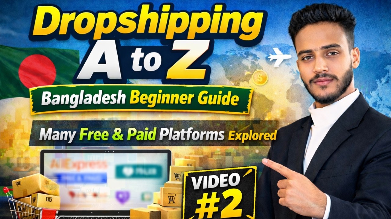 Best Free & Paid Dropshipping Platforms Bangladesh | Video 02 | Dropshipping for Beginner A to Z