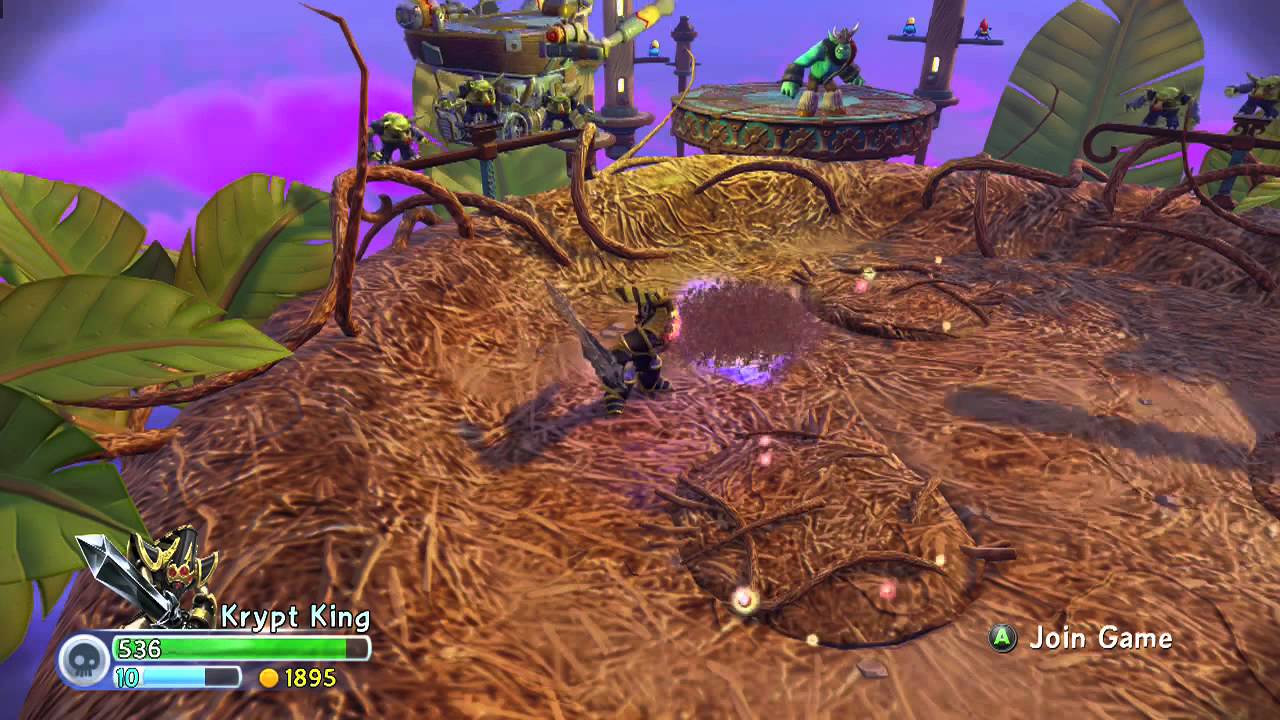 SKYLANDERS - TRAP TEAM - KRYPT KING - PATH GUIDE - UPGRADES