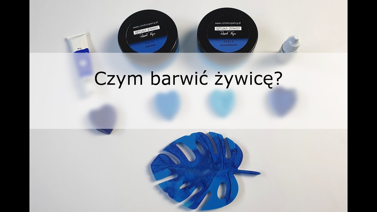 Podstawy żywicy: czym barwić żywicę? | Resin basics: how to colour resin? (Resin tutorial)