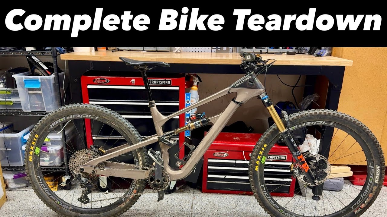 How to Disassemble a Mountain Bike in Under 10 Minutes