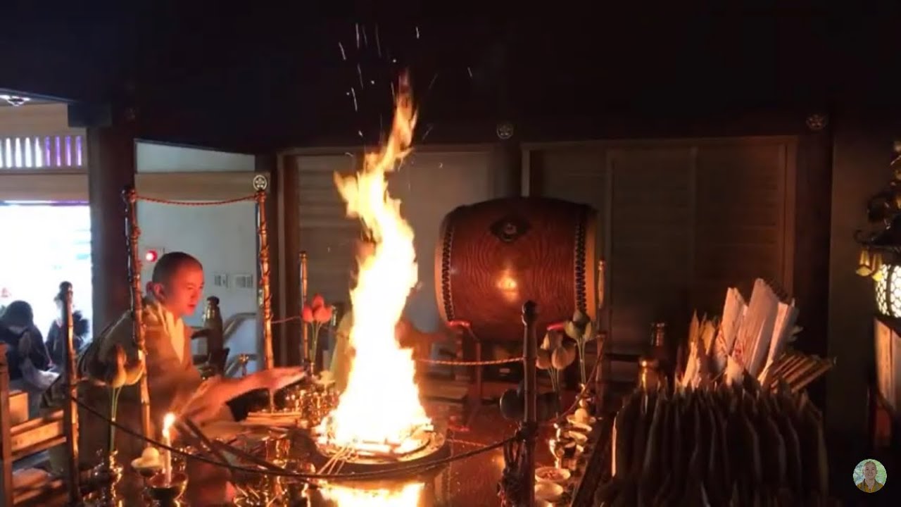 新春特別護摩祈祷　一座目