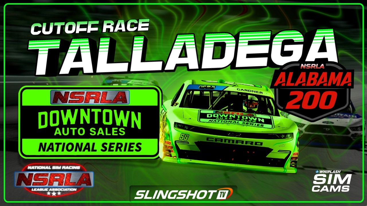 NASCAR iRacing LIVE | Superspeedways Mean Chaos | NSRLA Downtown Auto Sales Series.| #15