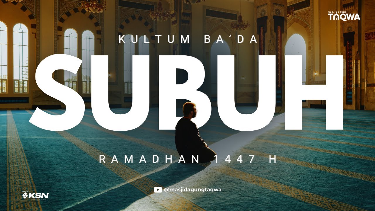 [LIVE] Kultum Subuh || Buya KH. Zakaria Ahmad. BA. || Ramadhan Ke - 2 || 20 Februari 2026
