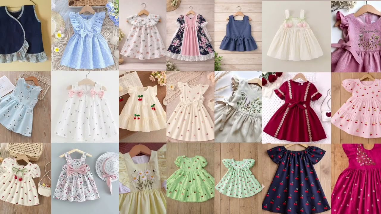 Cute baby dress ideas 🌸