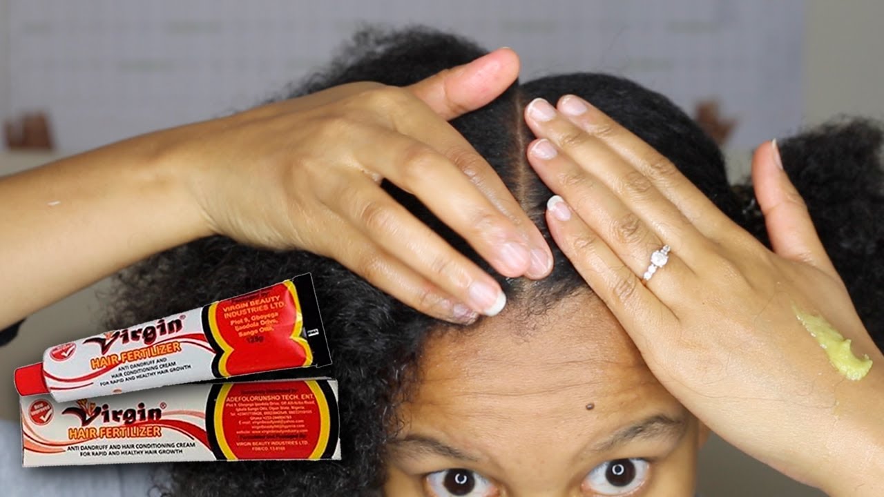 Day One Of Using Virgin Hair Fertilizer For Fast Hair Growth Challenge