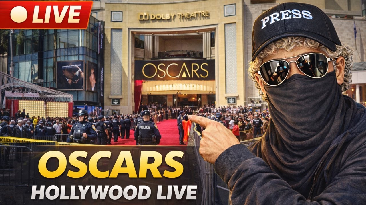 🔴 LIVE Outside the Oscars 2026 🎬| 🚨Heavy Police Presence in Hollywood