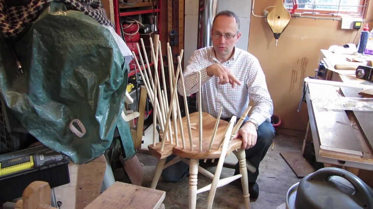 Continuous Arm Windsor Chair Assembly - Chairmaking