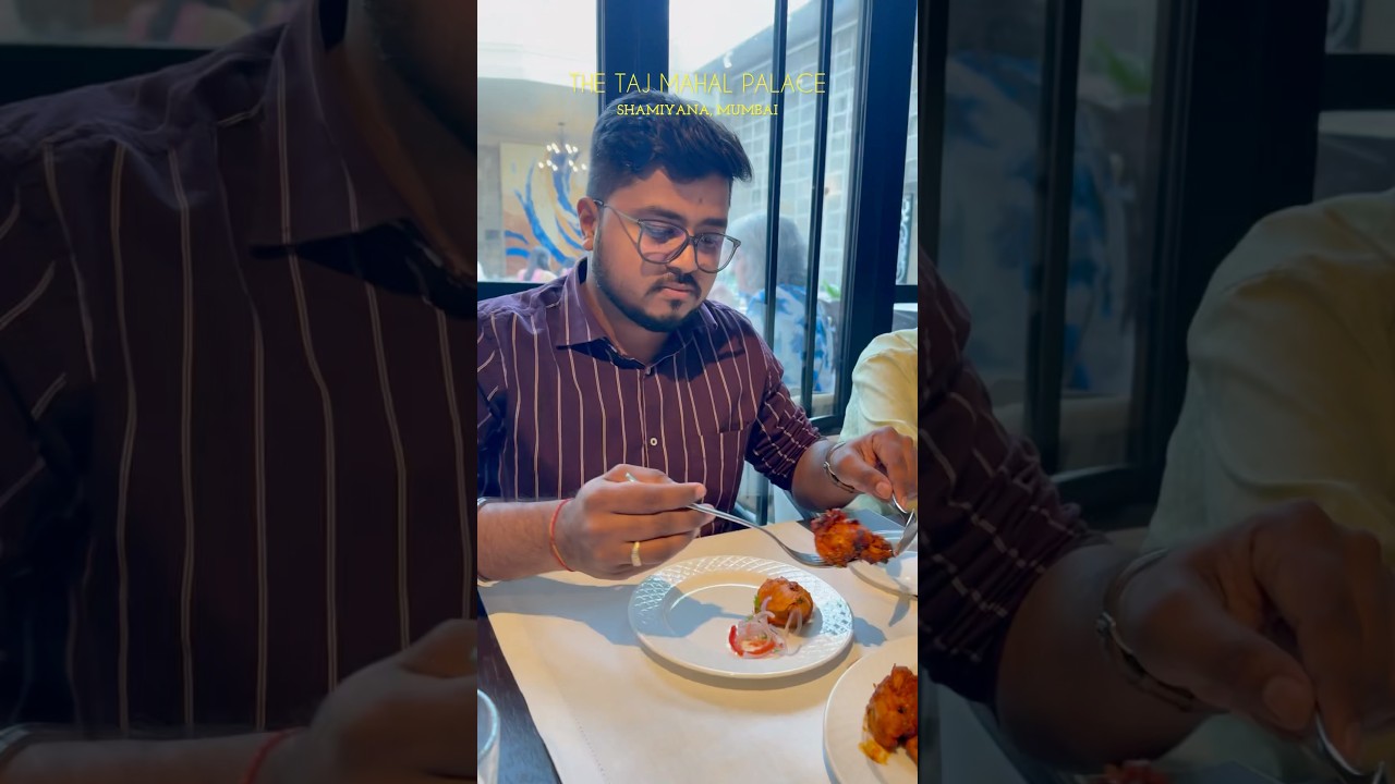 Shamiyana, The Taj Mahal Palace, Mumbai.  #tajhotelmumbai  #shamiyana  #mumbai #food #luxury #viral