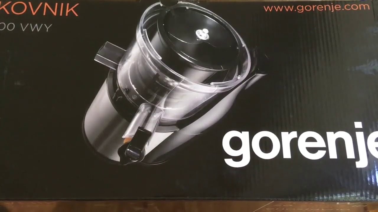 Соковыжималка шнековая GORENJE JC4800VWY. Обзор. Svetlana Müller