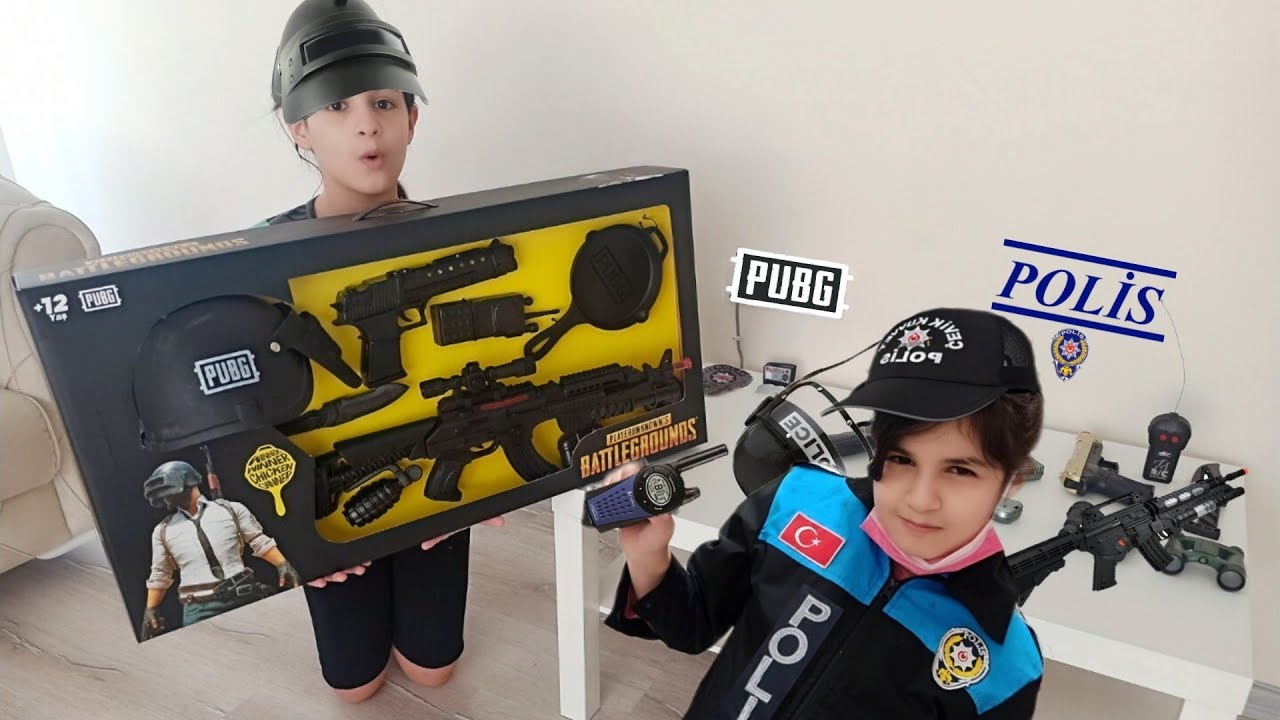 Polis Melisa PUBG dev saldırı seti aldı | polis oyun seti ile birleştirdi