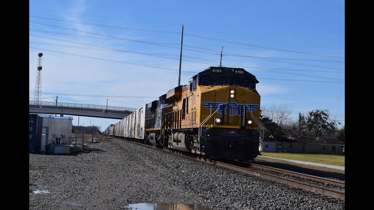 Railfanning Rosenberg, TX 1/24/15