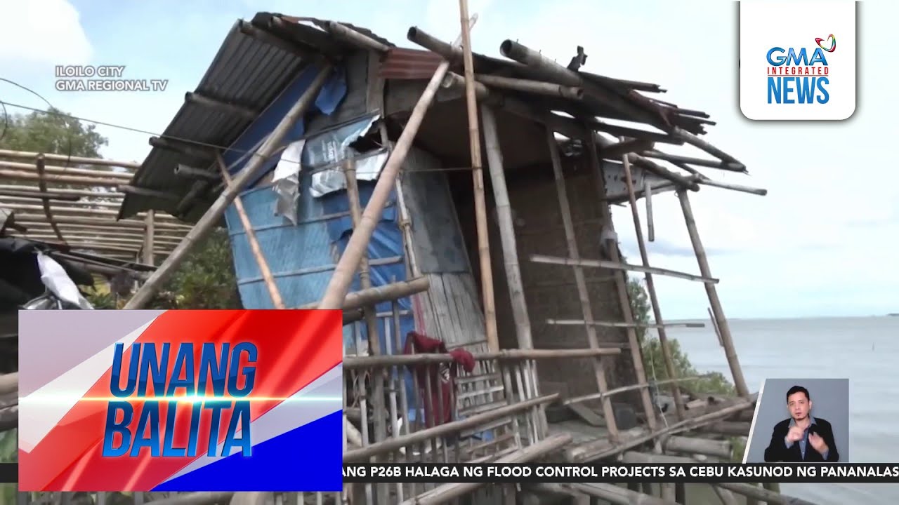 266 na bahay sa Iloilo City, nasira dahil sa Bagyong Tino; ilang residente,... | Unang Hirit