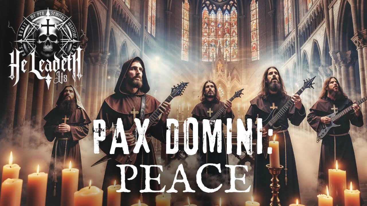 He Leadeth Us - Pax Domini: Peace (Visualizer) | Christian Orchestral Death Metal