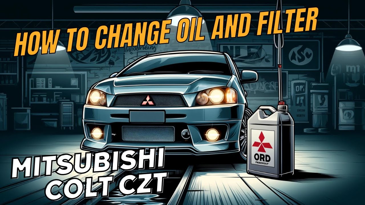 How to change oil and filter - Mitsubishi Colt CZT