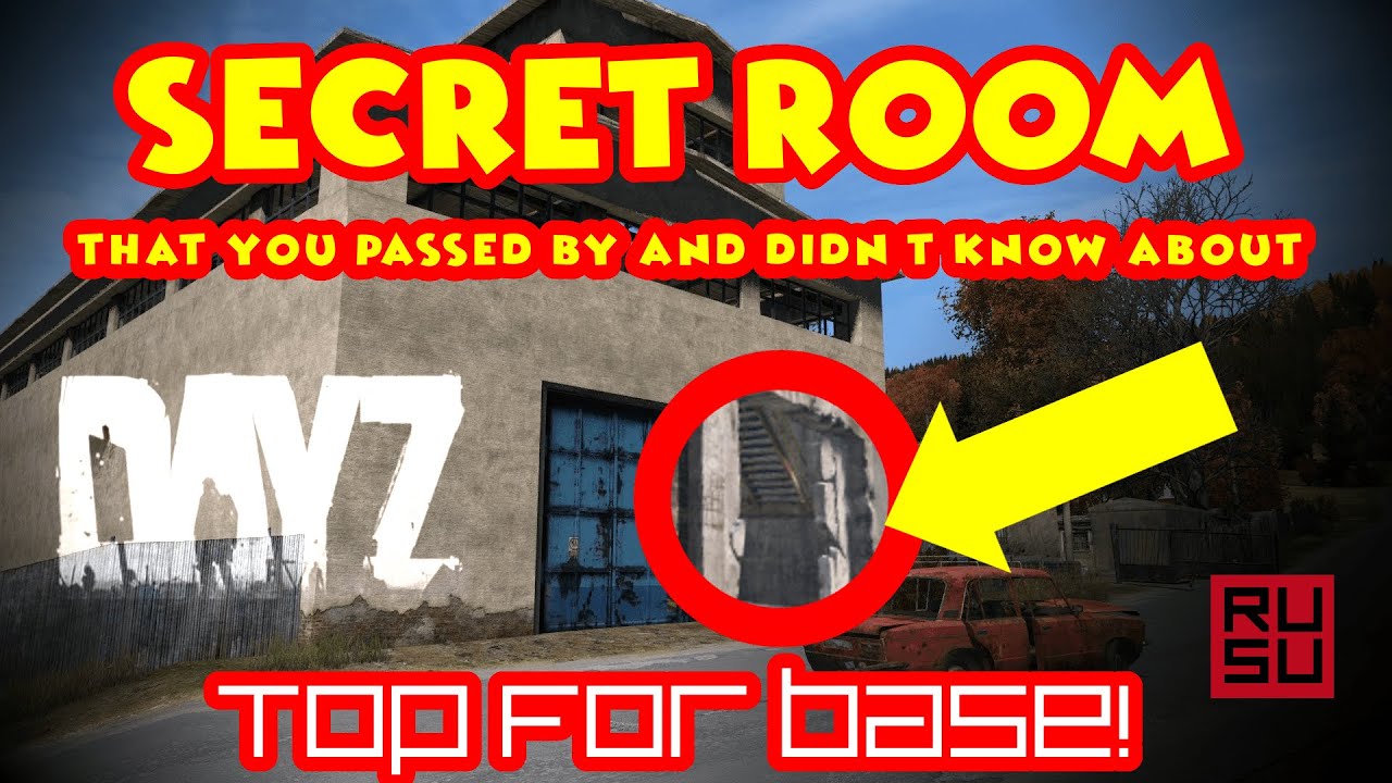 This SECRET room has always been there!  HIDDEN Room Base! #dayz  #newvideo #xbox #console