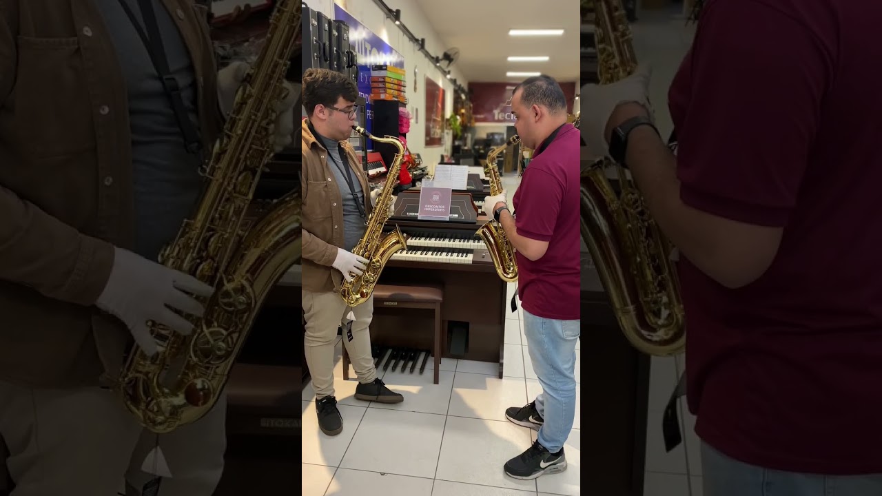 Sax tenor Eagle ST503 e Sax alto Eagle SA501