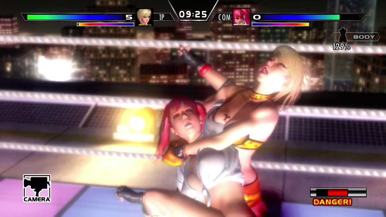 Rumble Roses XX Rowdy Reiko vs Candy Cane