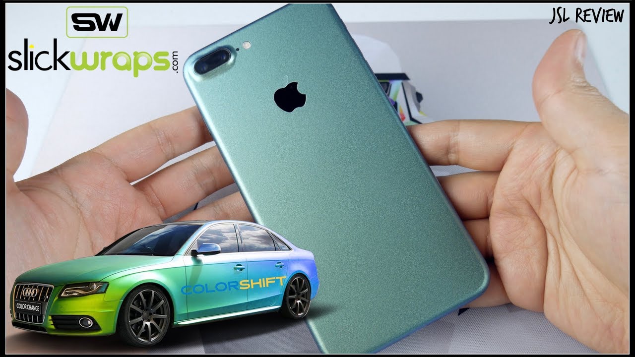 The Color Changing iPhone - NEW Slickwraps Color Shift Skin!!